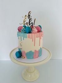 genderreveal cake